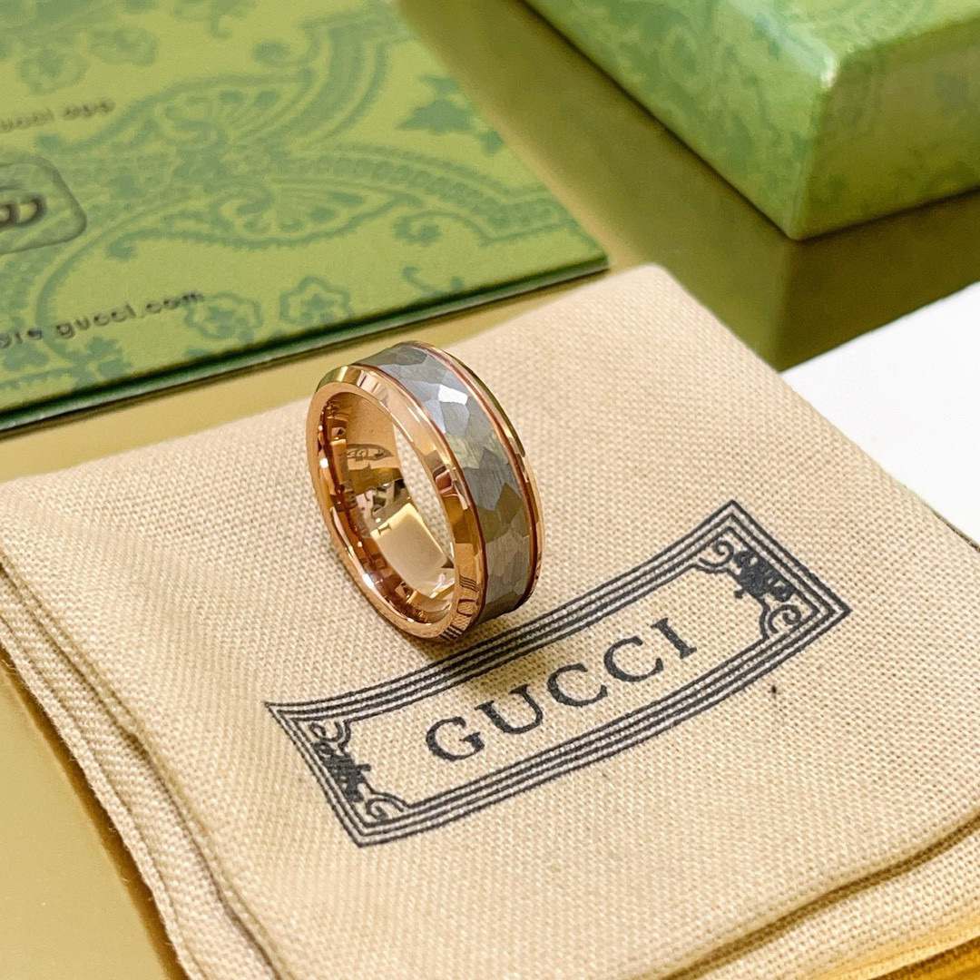 GUCCI Handmade Silver Ring