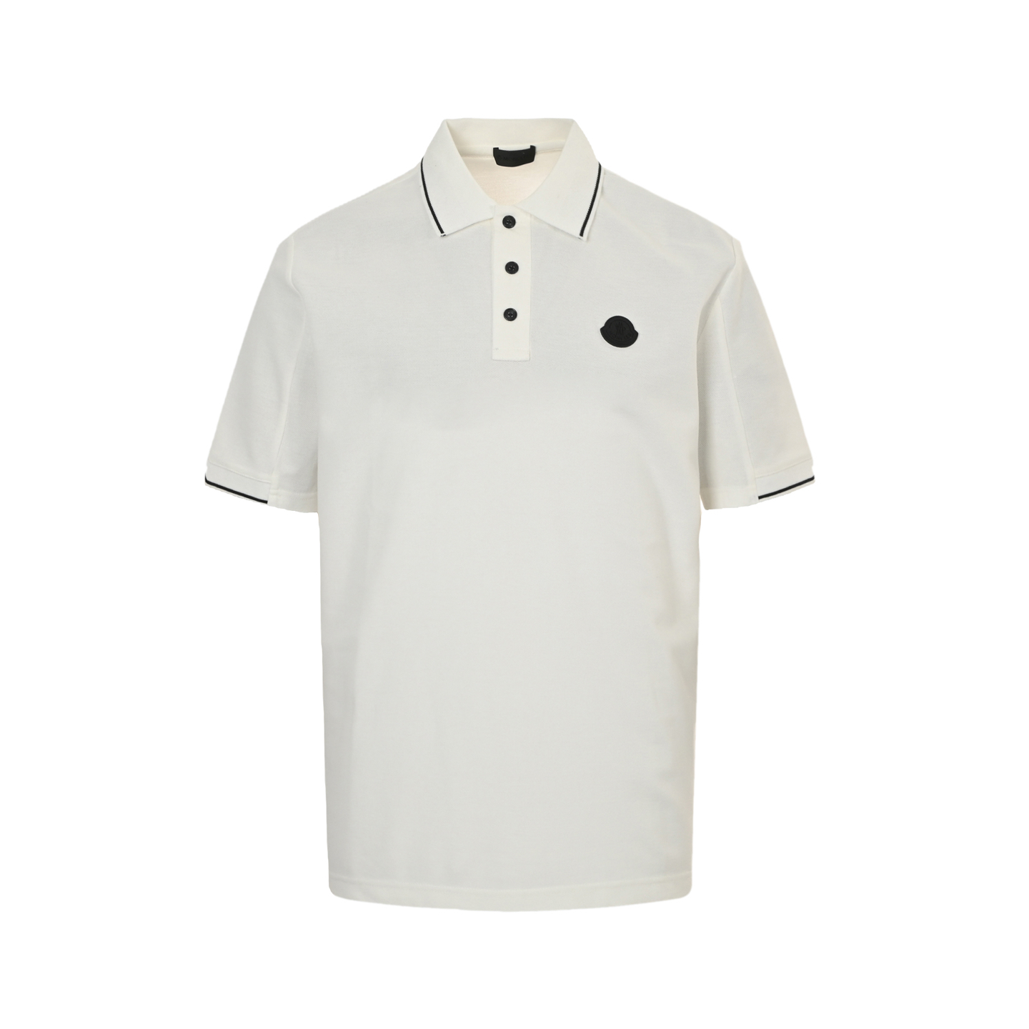 Moncler small badge Polo short sleeve