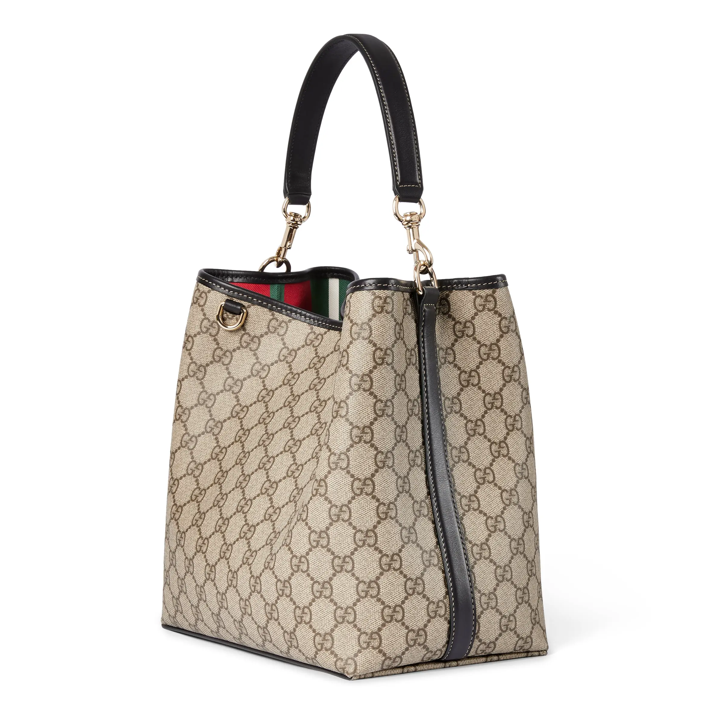 Gucci GG Emblem Medium Bucket Bag815103 FAD6L 9741