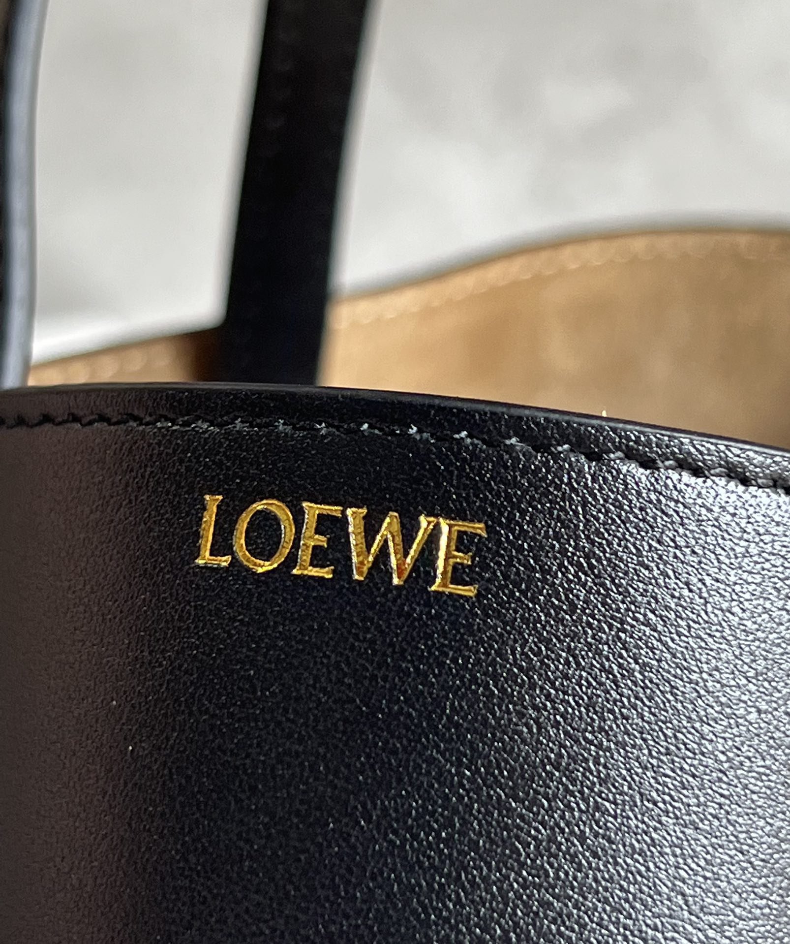 Loewe zzle fold series foldable tote bag 0695