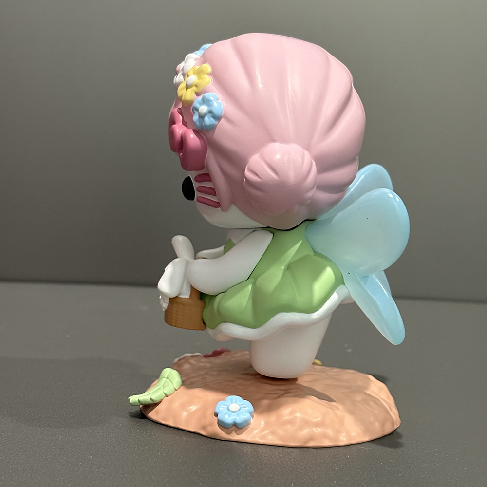 Doll Hello kitty elf 3D three-dimensional will rotate decorative ornaments