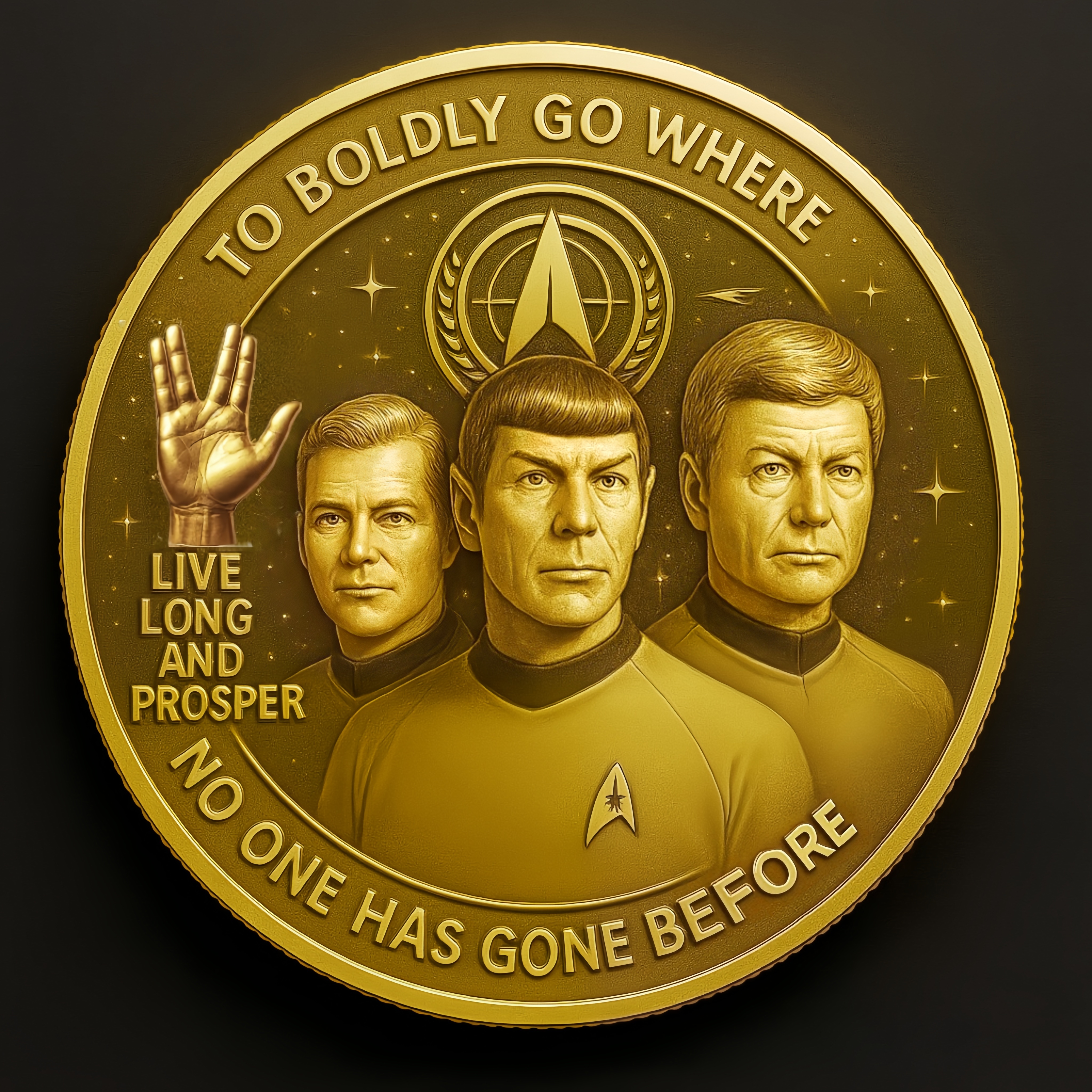 Star Trek 60th Anniversary Commemorative Coin
