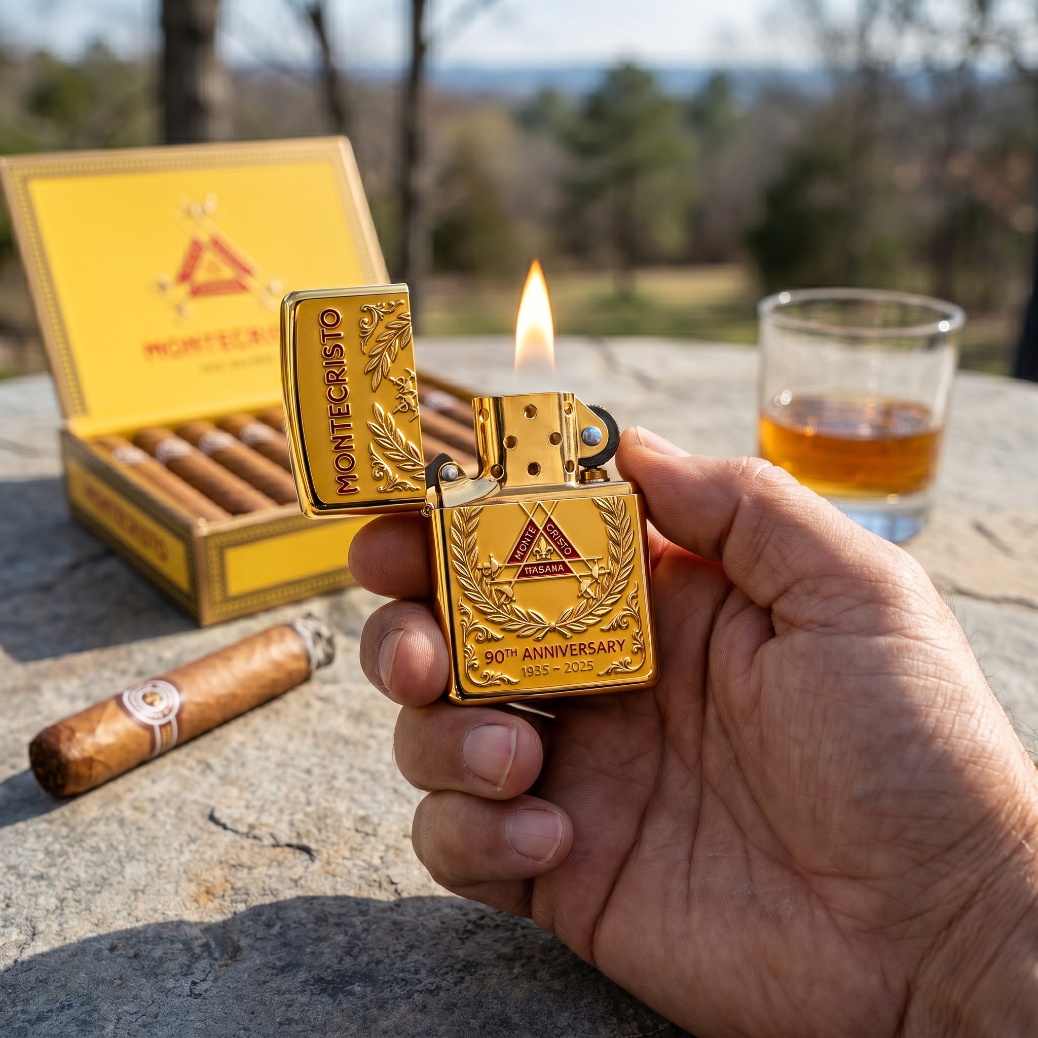Montecristo 90th Anniversary Limited Edition Zippo Lighter