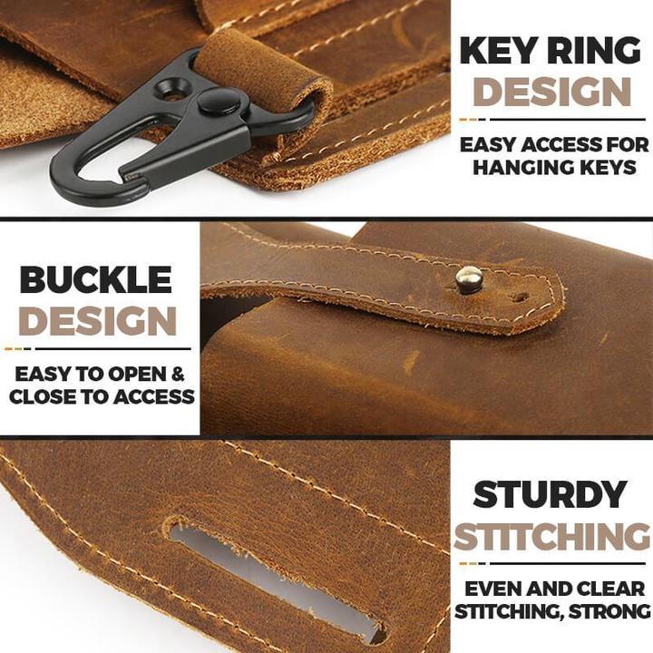 🔥48% OFF THIS HOUR🔥Retro Belt Waist Men's Bag（BUY 2 GET 1 FREE NOW）