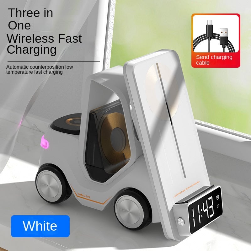 🎄Christmas Special Sale-[SAVE 50% OFF]-Ciosuinu Design Shop | New desktop 3-in-1 wireless fast charging bracket car shape--Limited Time Free Shipping