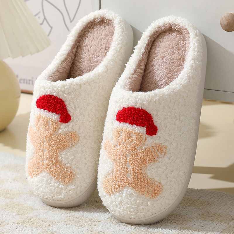 🔥Last Day Sale-48% OFF🎁Women Fluffy Christmas Shoes-BUY 2 FREE SHIPPING