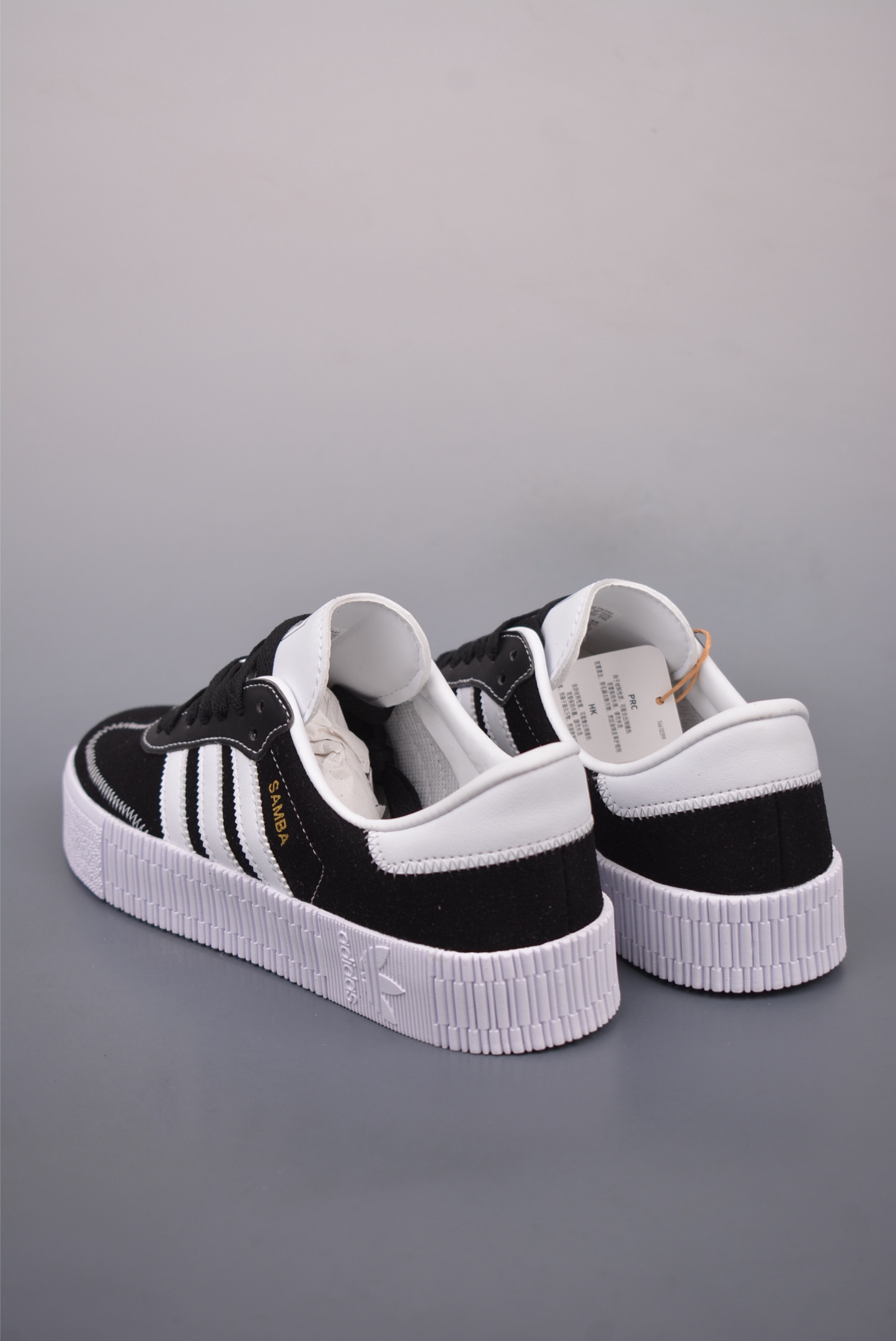 Adidas Originals Samba OG sneakers White and Black FU0666