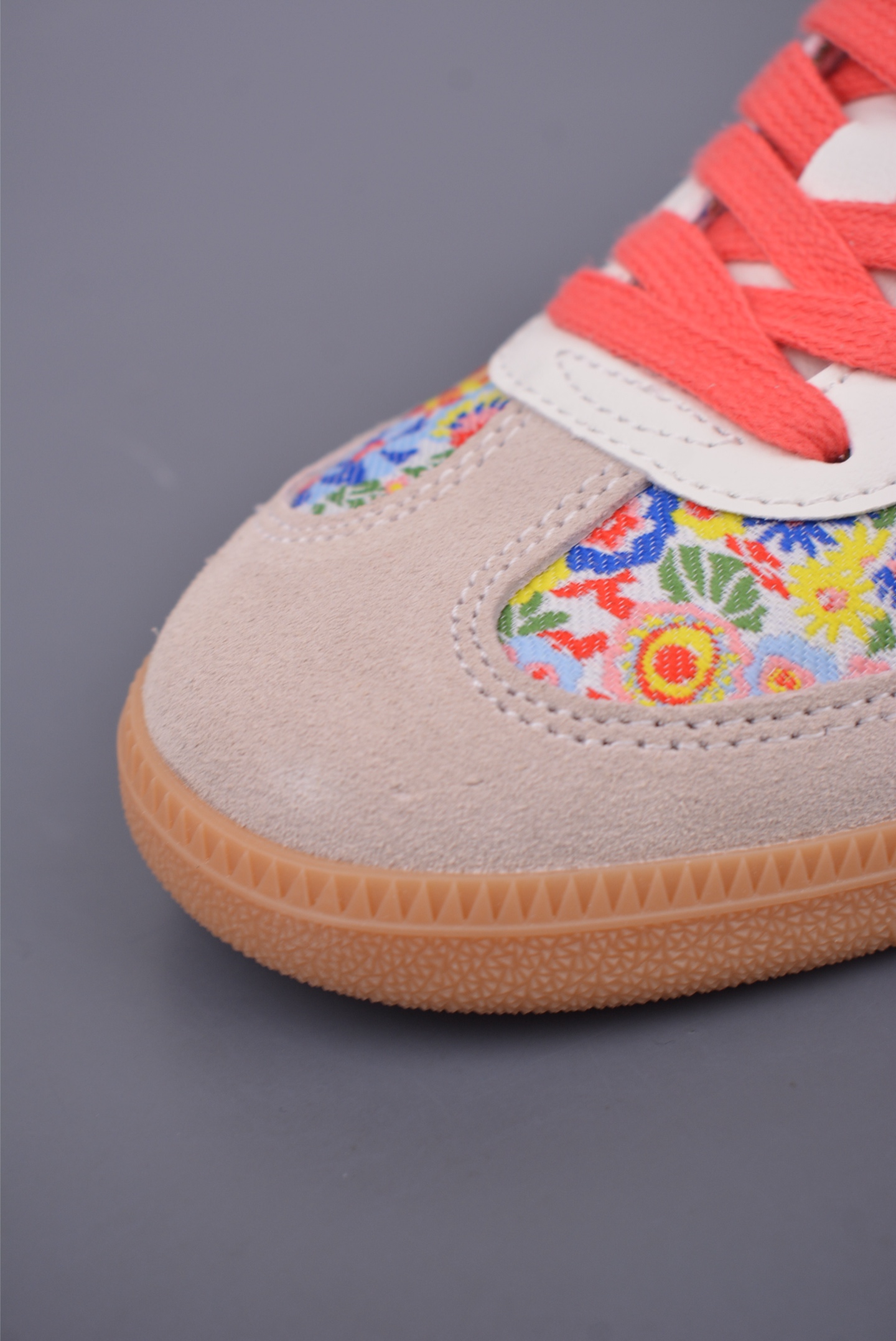 Adidas Originals Samba OG sneakers Beige and Grey Floral JI0280
