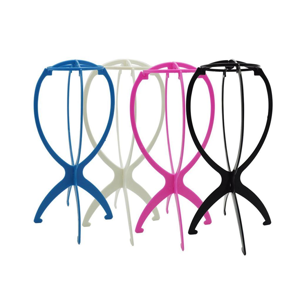 LUNA Durable Collapsible Plastic Wig Drying Stand