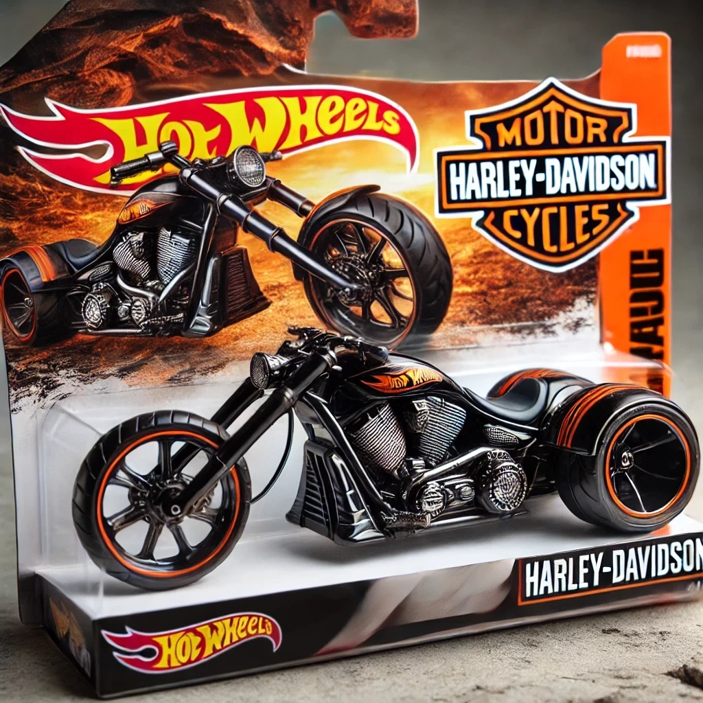 Hot Wheels Harley-Davidson Motorcycle