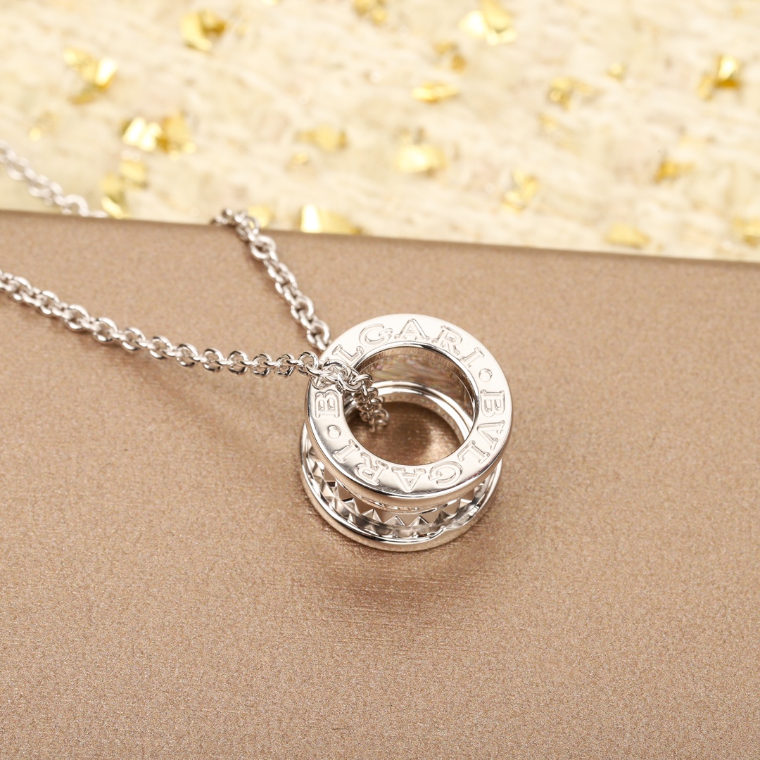 Bulgari Hoop Necklace