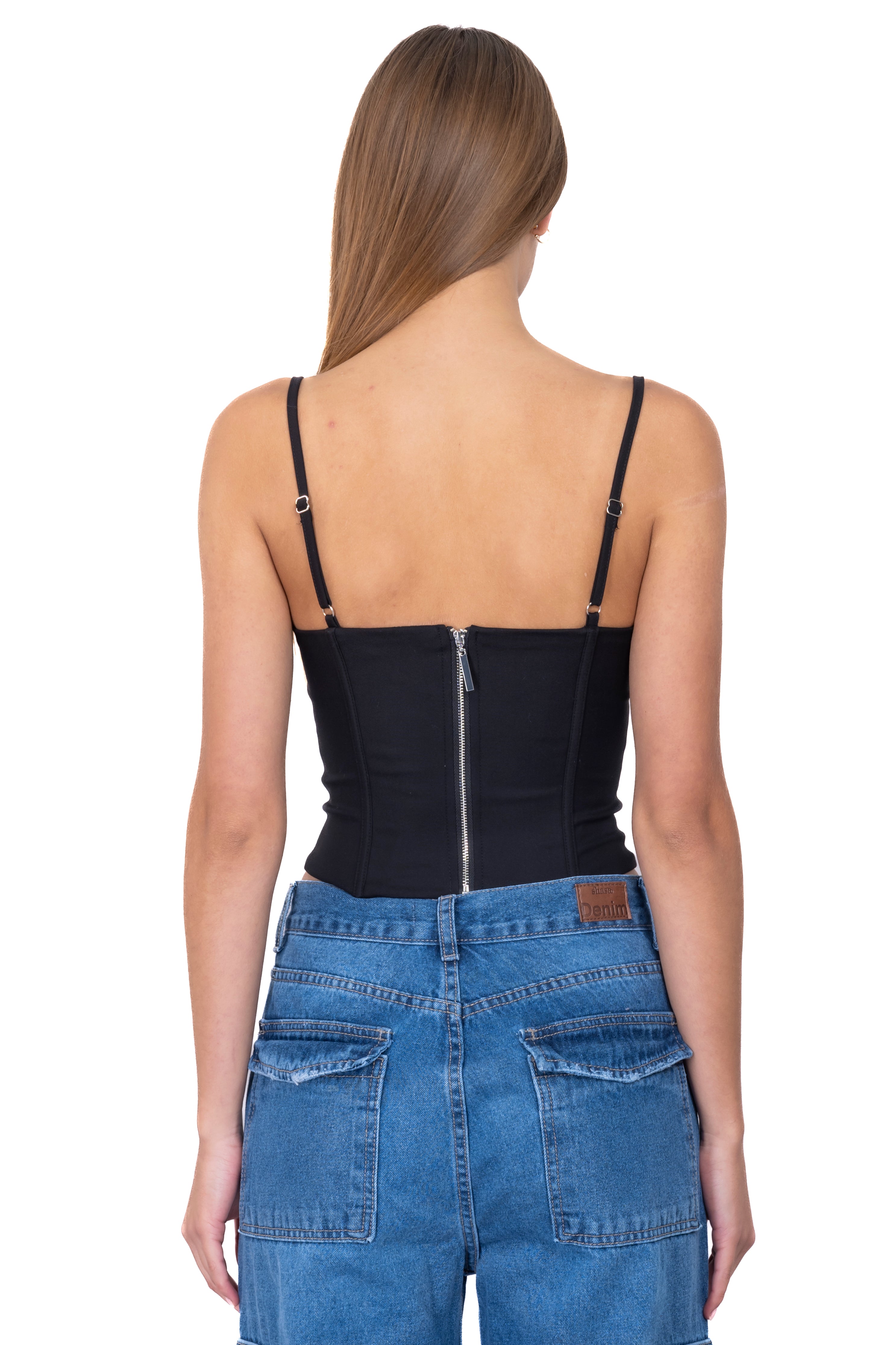 Padded corset top