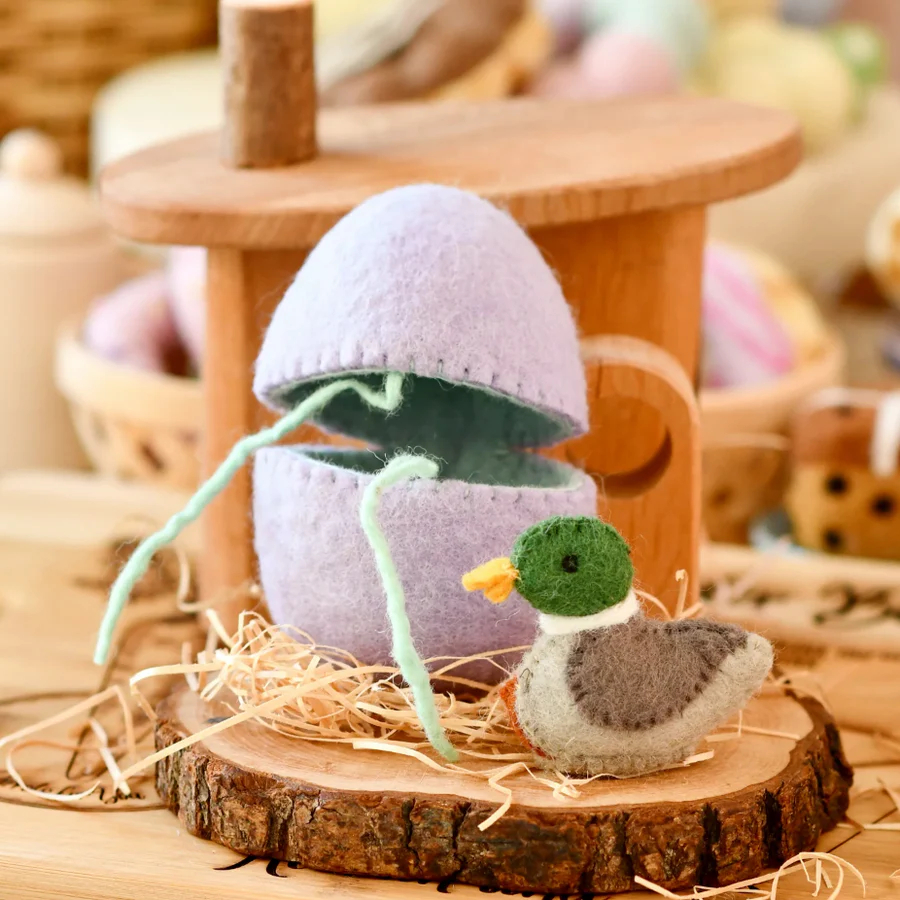 Handmade Felt Surprise Egg with Mini Animal For Easter,Mom's Day🔥Buy 3 Free Shipping