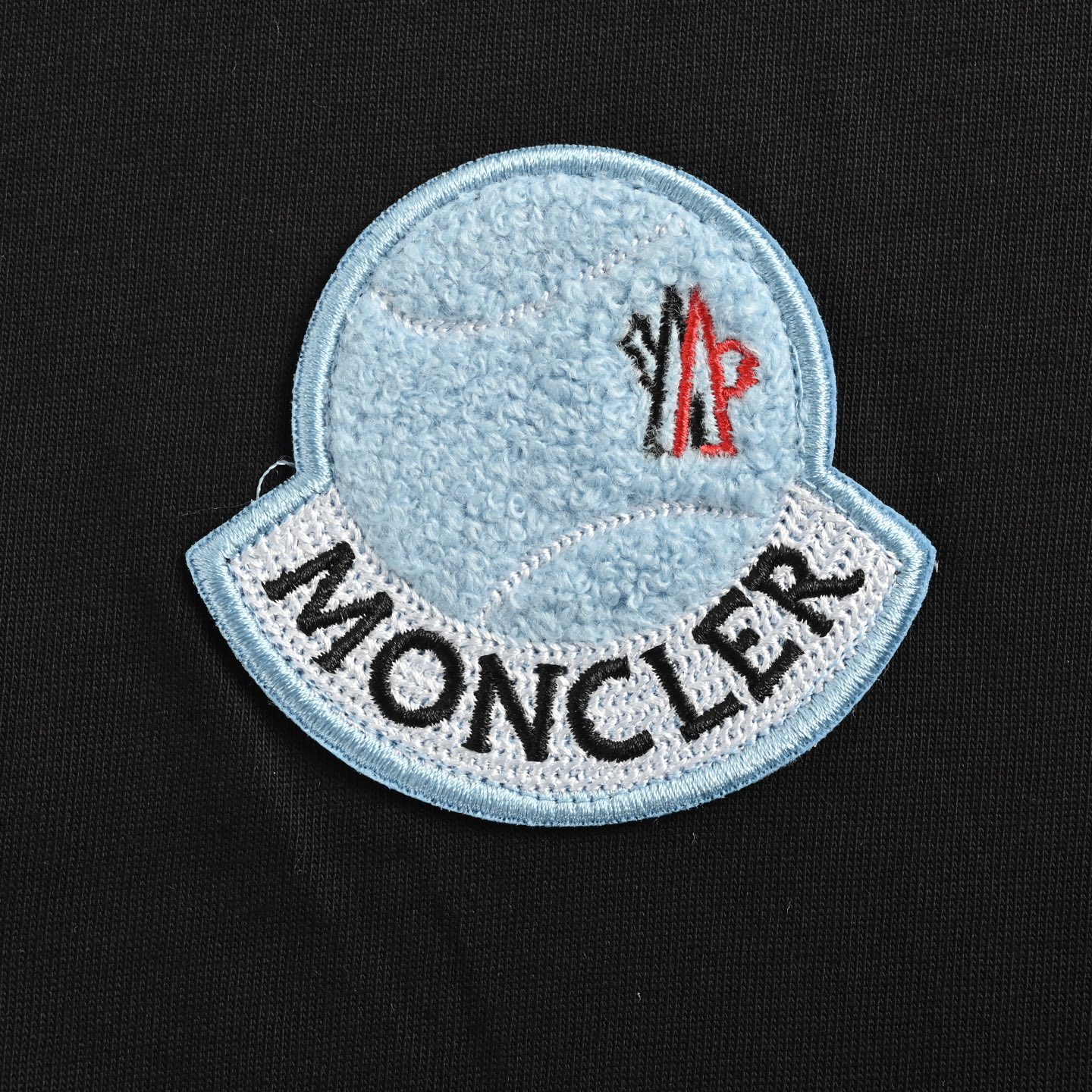 Moncler 25ss towel embroidered signature logo short sleeve