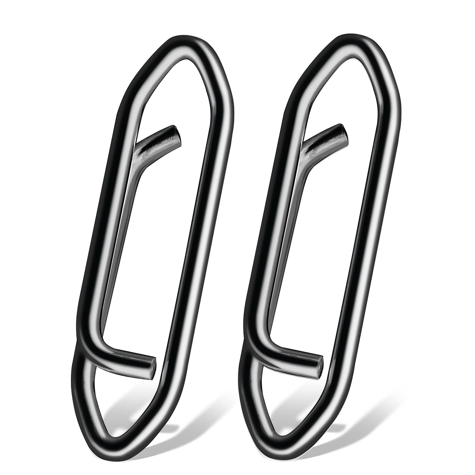 💥Stainless Connector Snaps Swivels Tackle Steel Power Fishing Clip