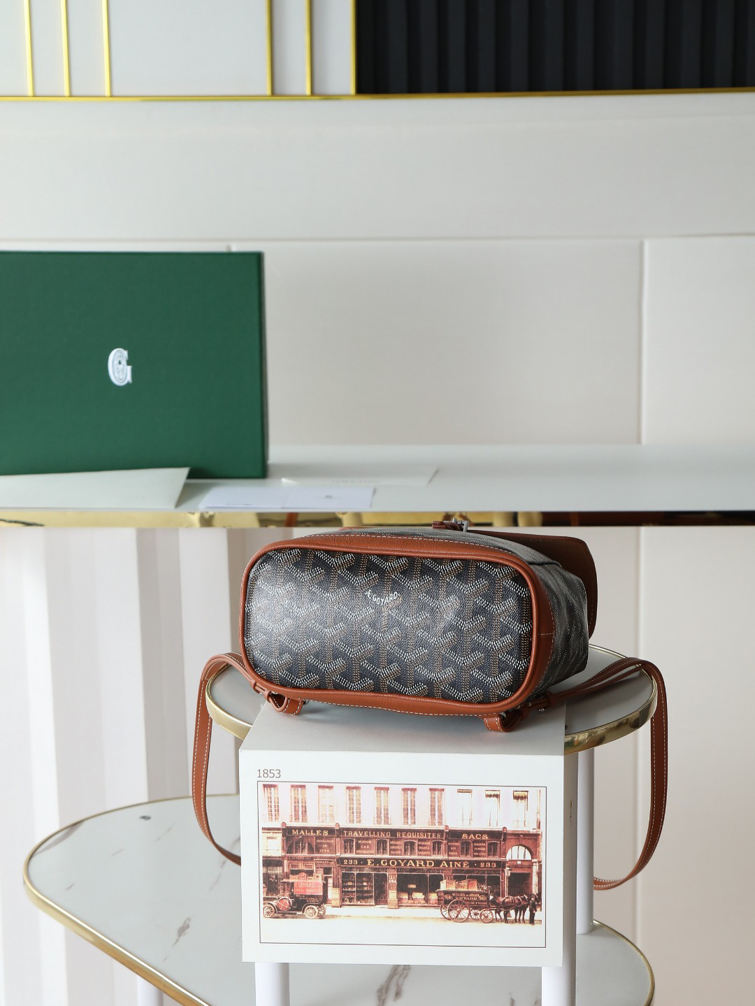 Goyard Aln Mini Backpack 020194