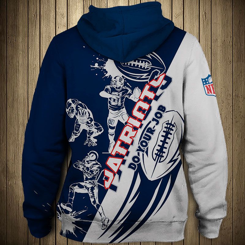 NEW ENGLAND PATRIOTS 3D HOODIE NNEP002