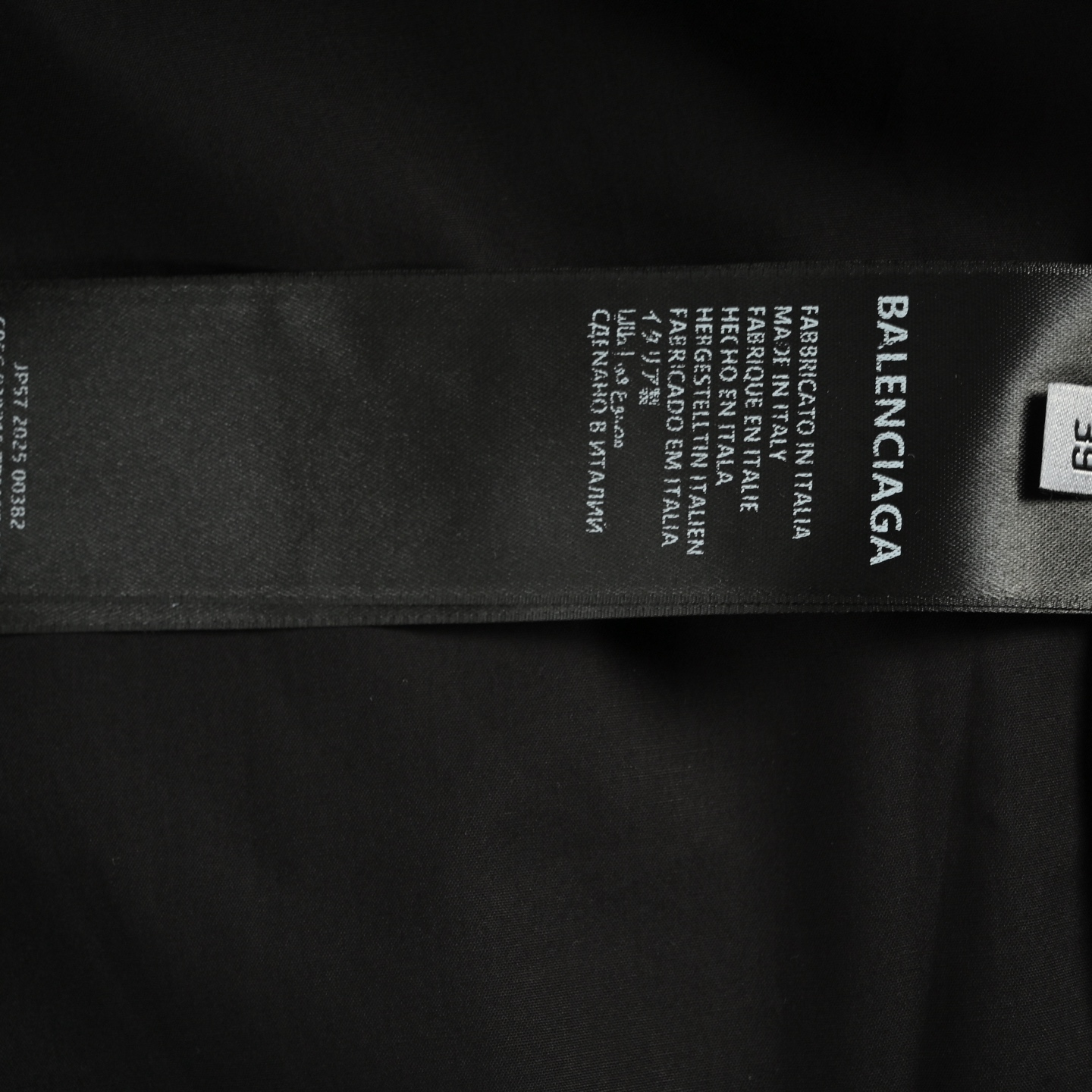 Balenciaga 25ss logo short-sleeved shirt
