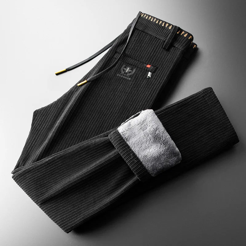 New Premium Corduroy Fleece-lined Pants