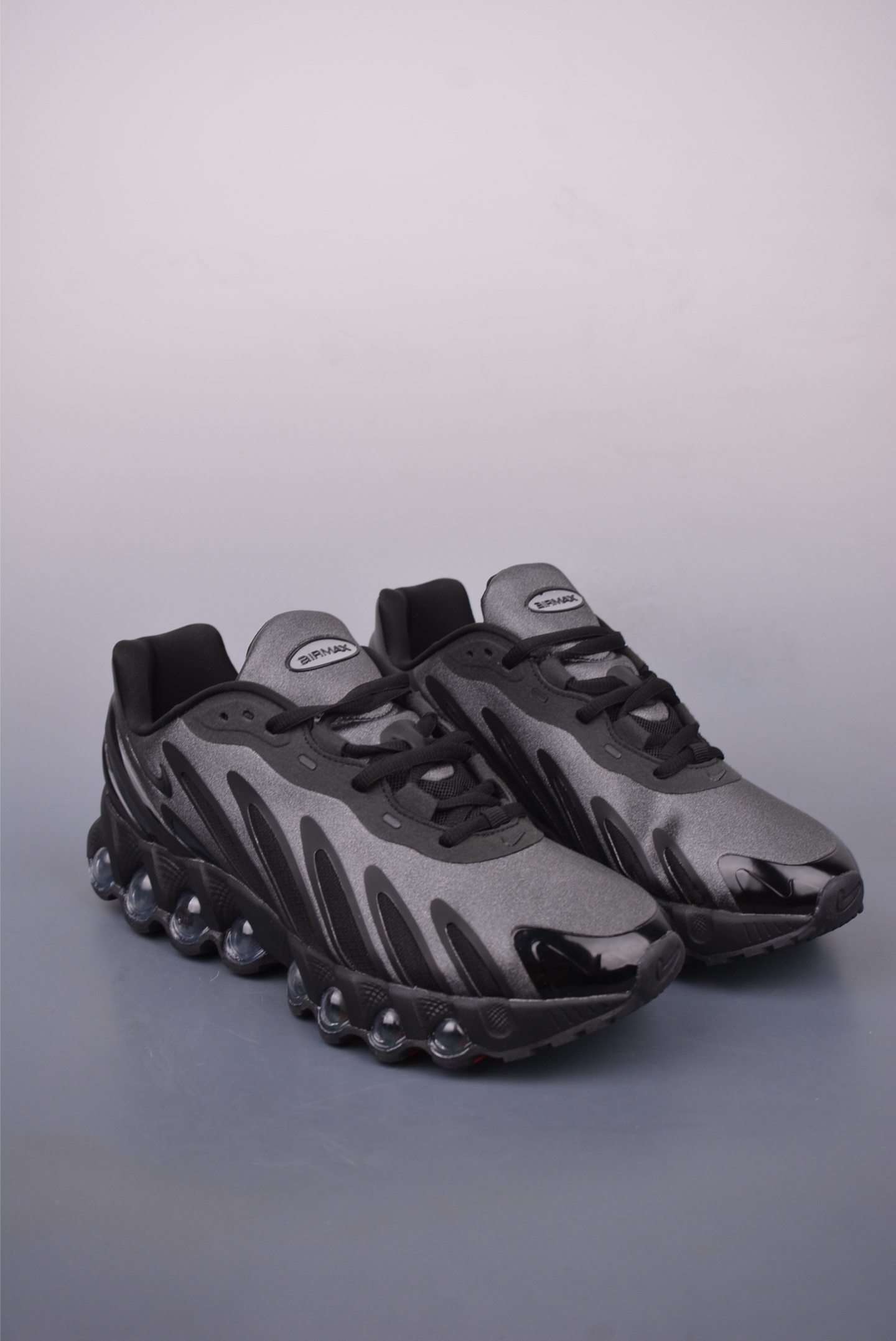 Nike Air Max DN8 running shoes Black Grey Metallic HF5509-002