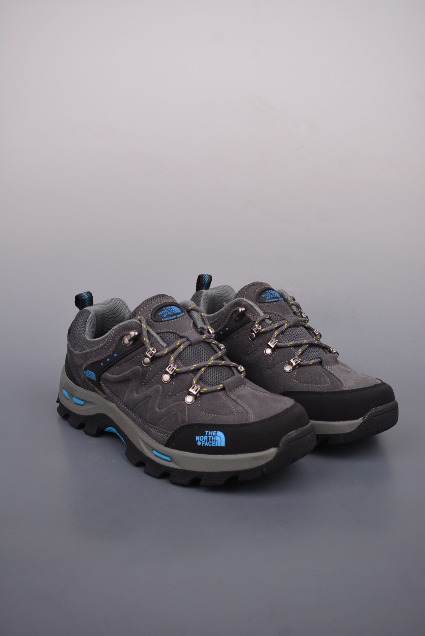 The North Face Hiking Shoes Grey Blue