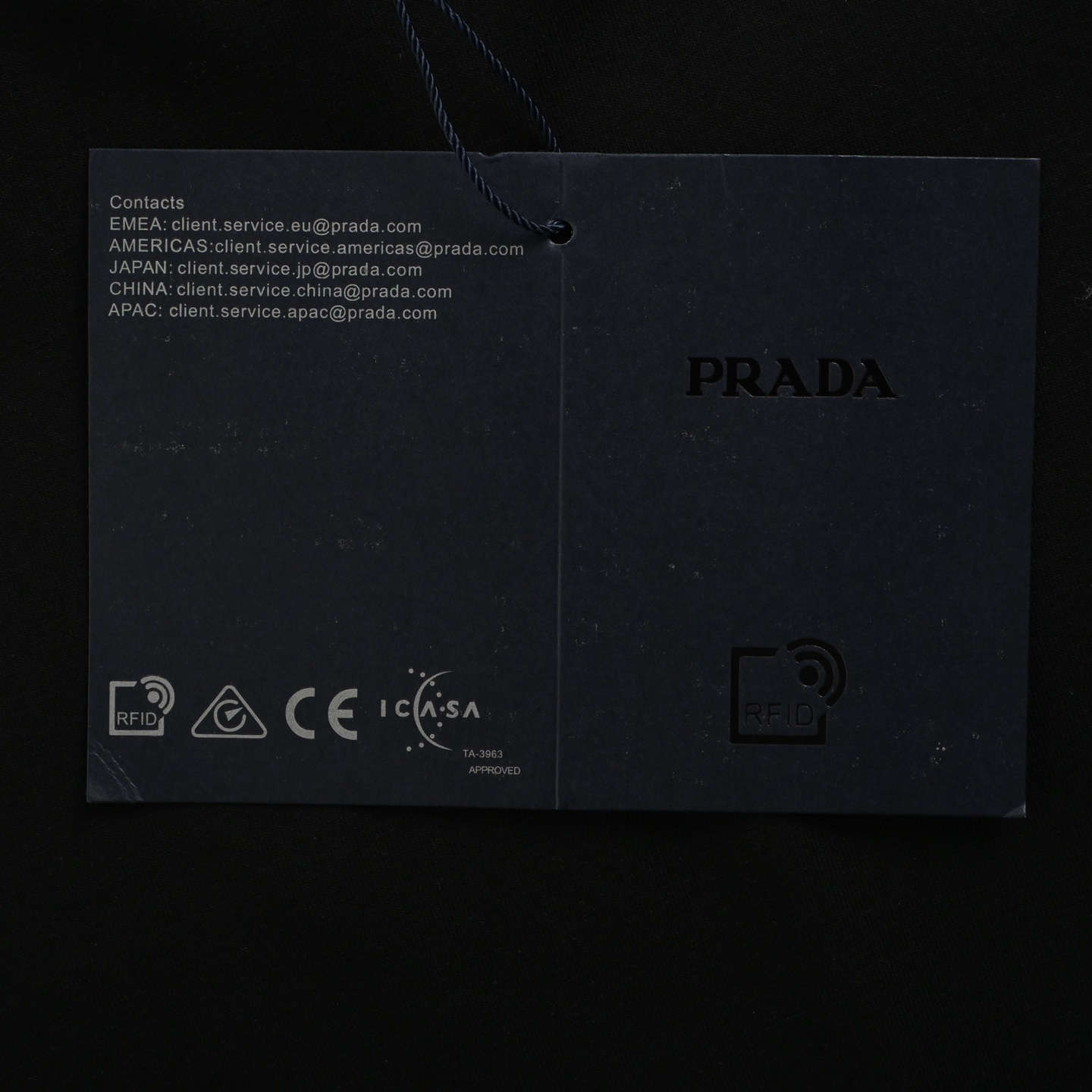 Prada Sleeve triangle logo pocket nylon patchwork short sleeves