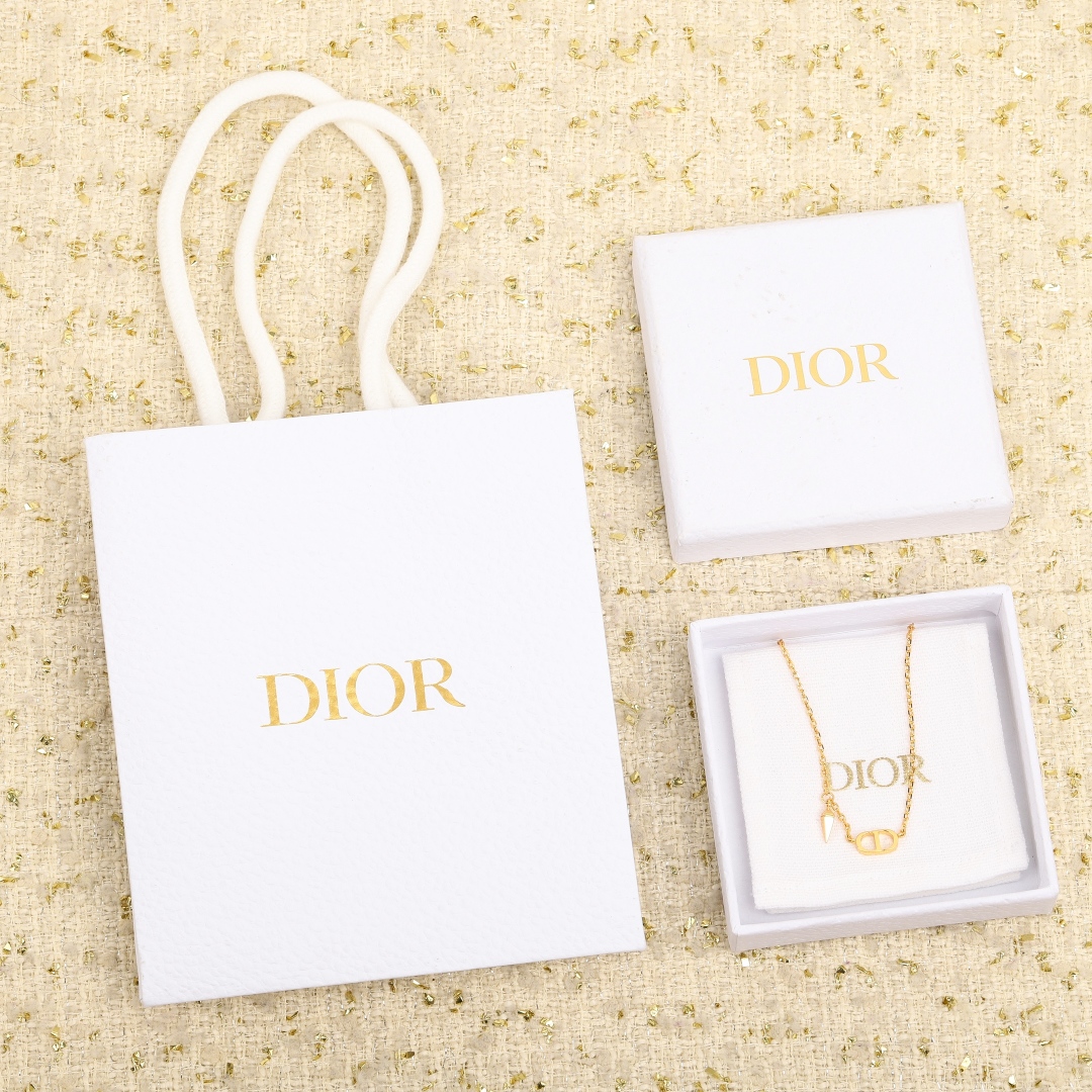 Dior CD chain necklace