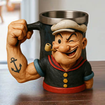 Popeye Power Mug — For the One Who’s Always Been Your Hero