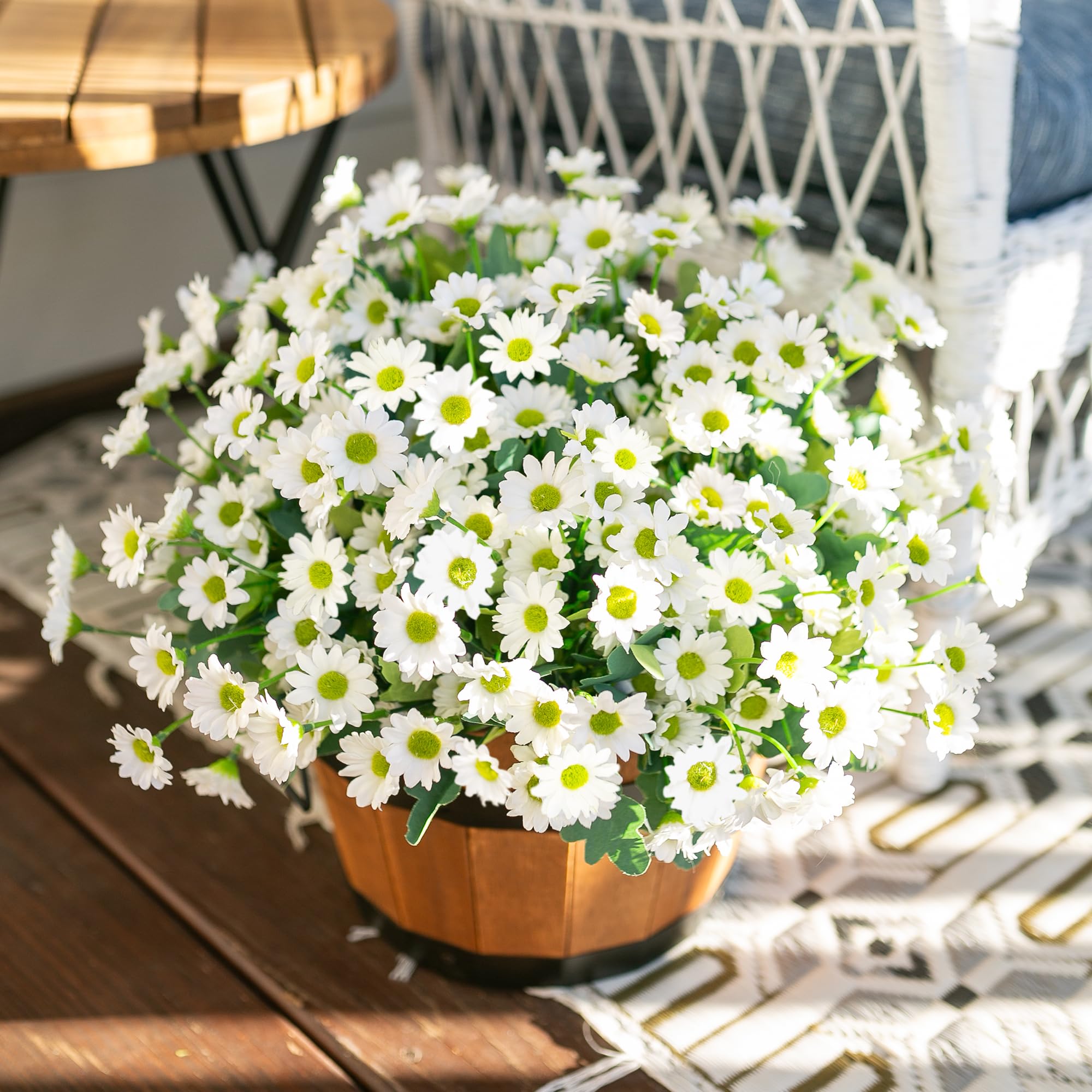 🏆Flash Sale⚡Artificial Outdoor Indoor Fall Flowers - UV resistant, Waterproof, Windproof