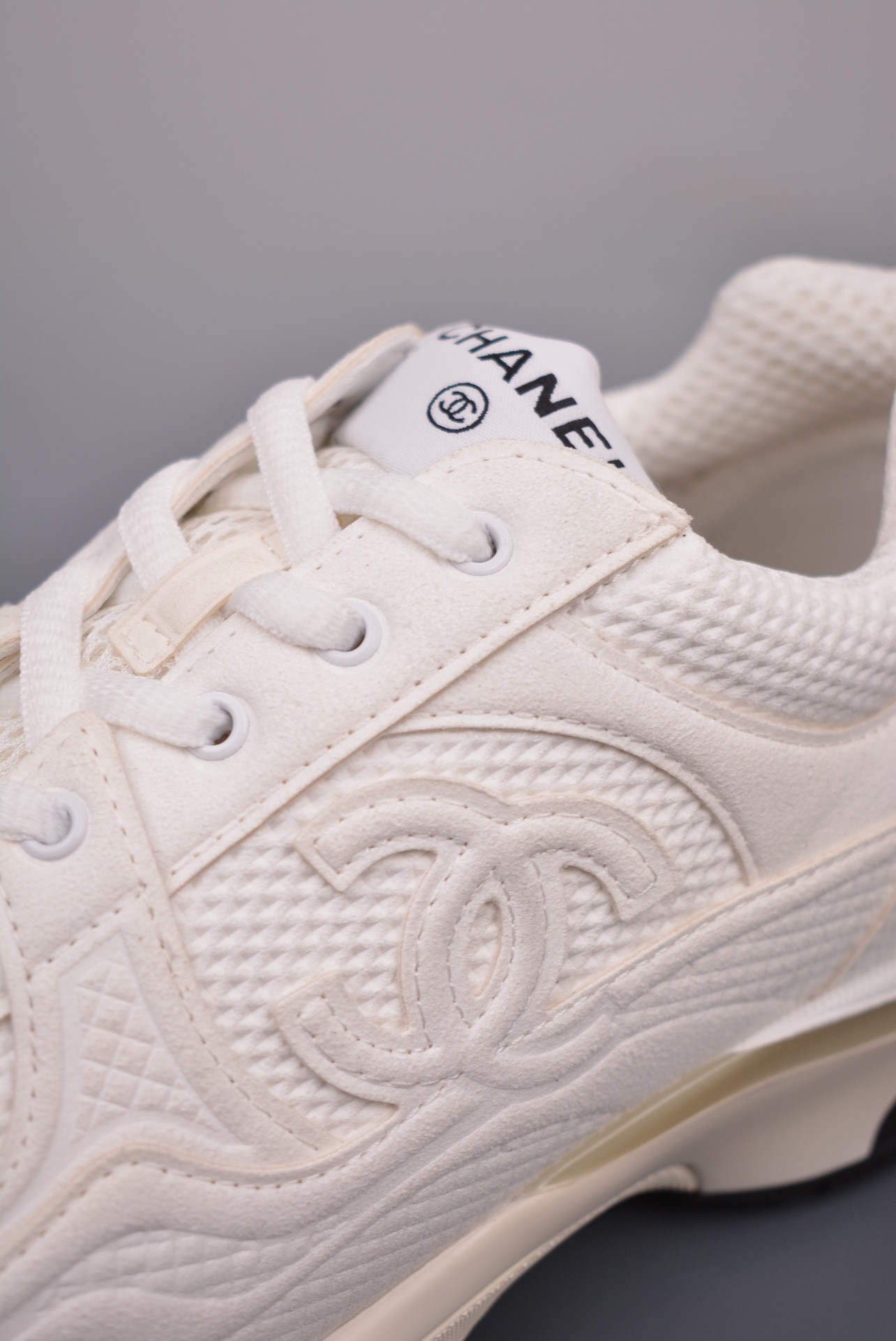 Chanel Cruise Logo Casual Low White