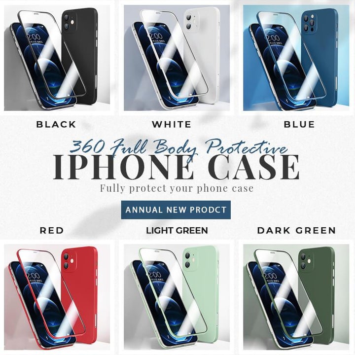 【BUY 2 Free Shipping】360 Full Body Protective iPhone Case