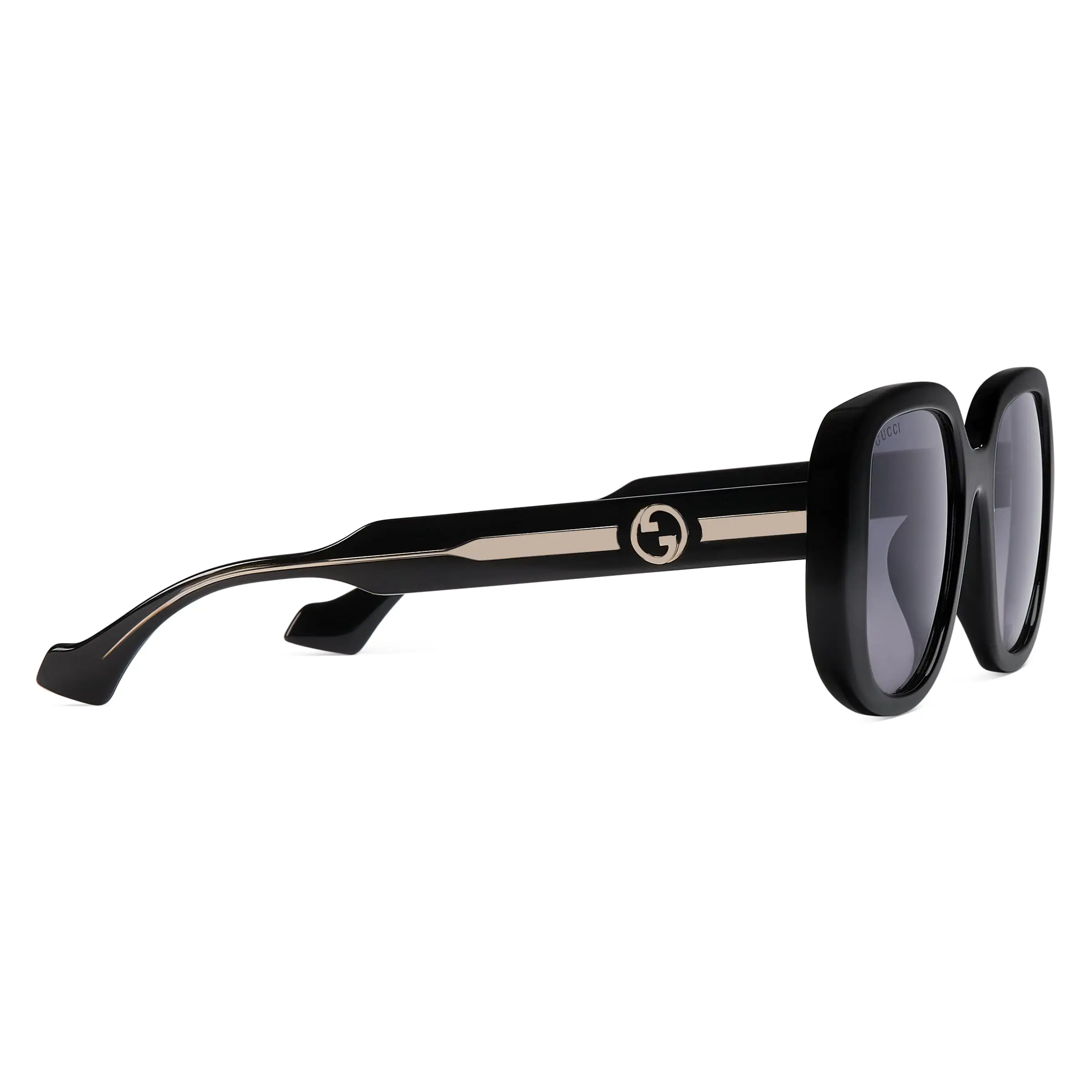 Gucci Fitted Round Frame Sunglasses