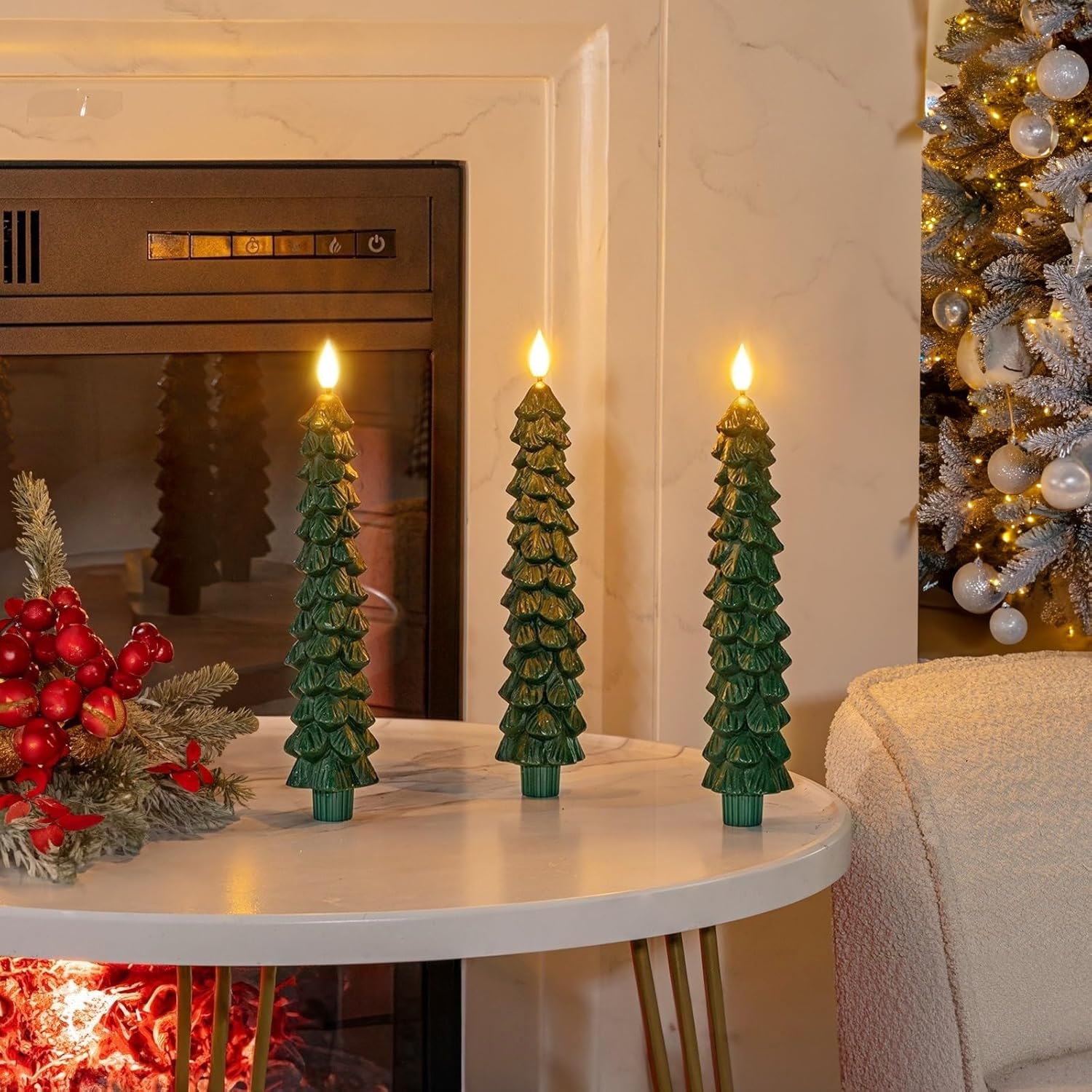 On Sale🔥Christmas Tree Candles with Remote
