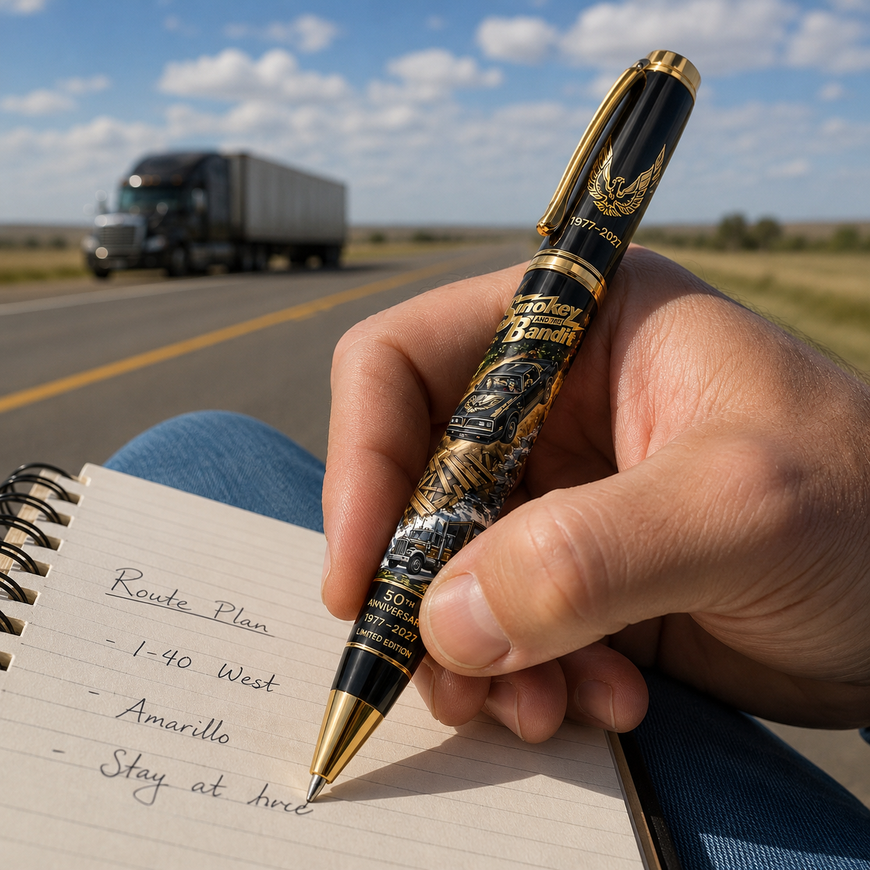 ✨ Collector’s Premium Edition – Smokey and the Bandit 50th Anniversary Ballpoint Pen ✨