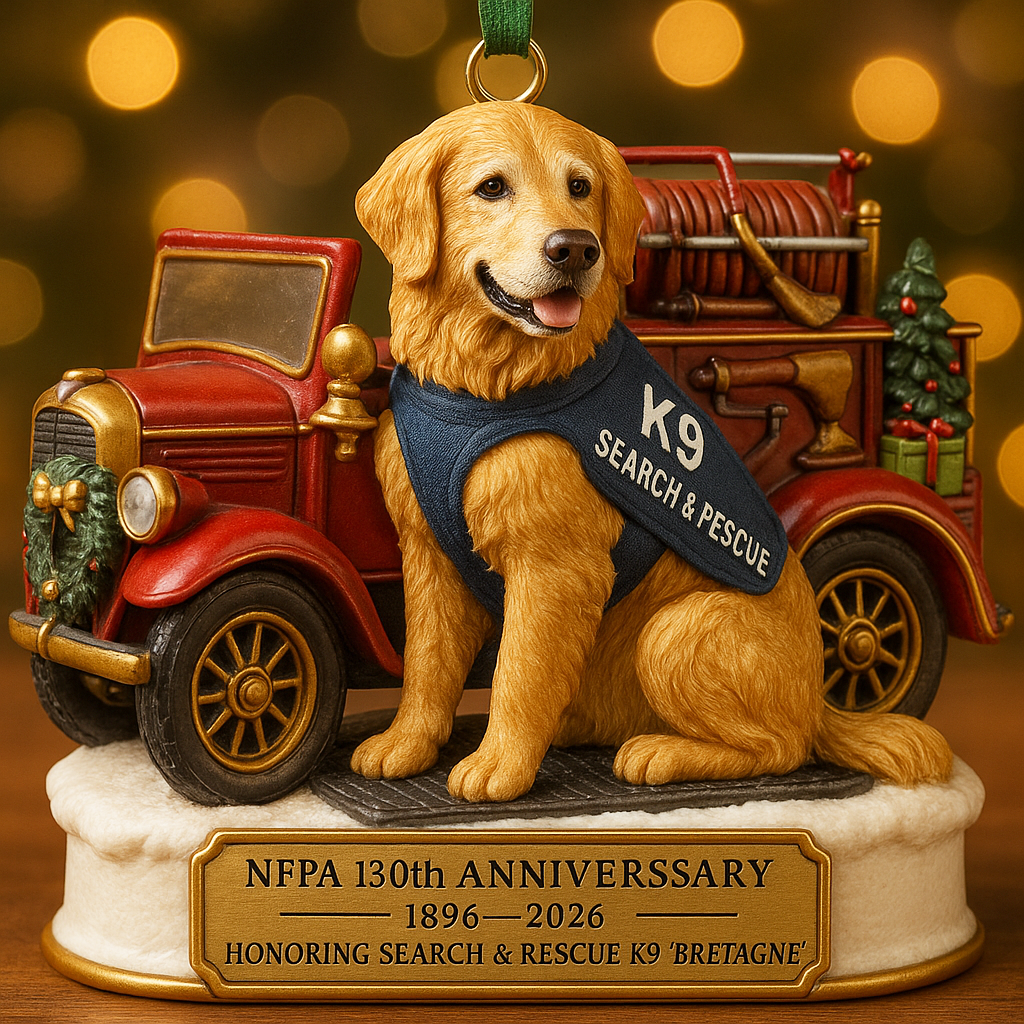 Bretagne × NFPA 130th Anniversary Christmas Pendant