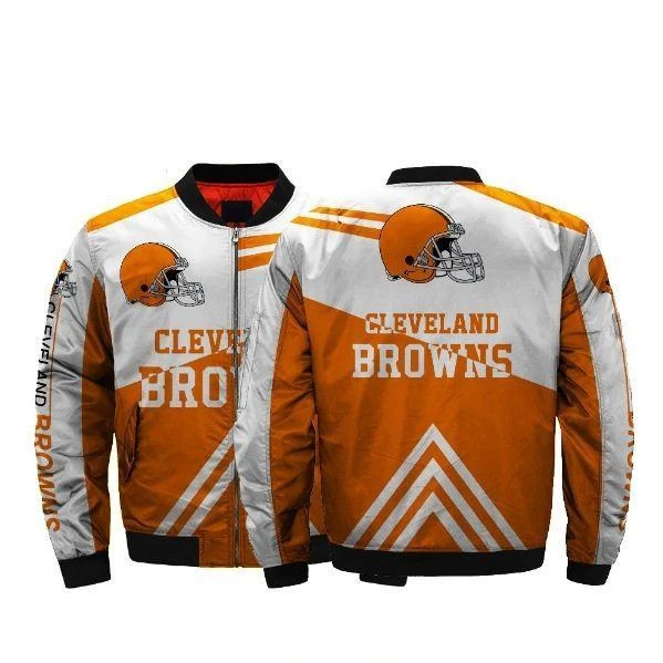 CLEVELAND BROWNS BOMBER JACKET