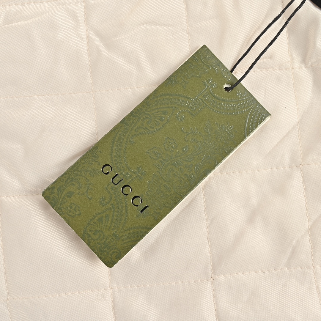 Gucci 24Fw baseball jacket with detachable sleeves and embroidered lettering