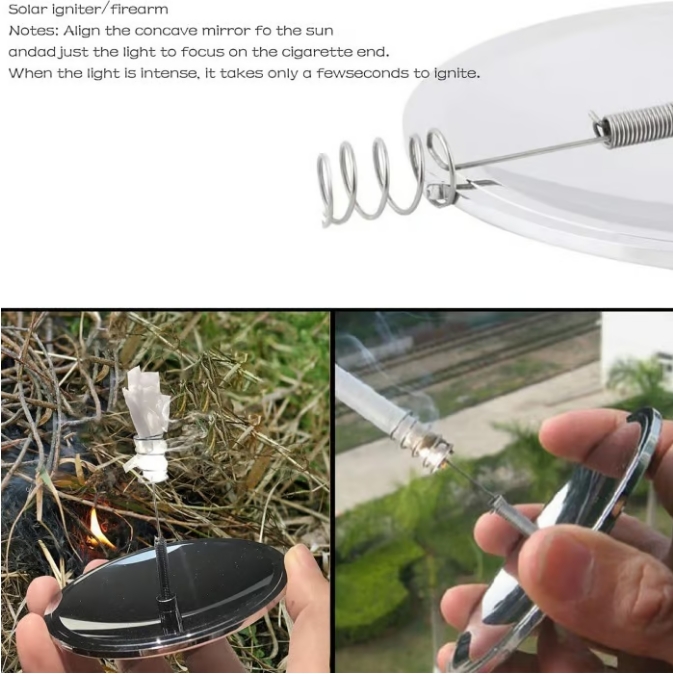 Windproof Camping Solar Fire Starters
