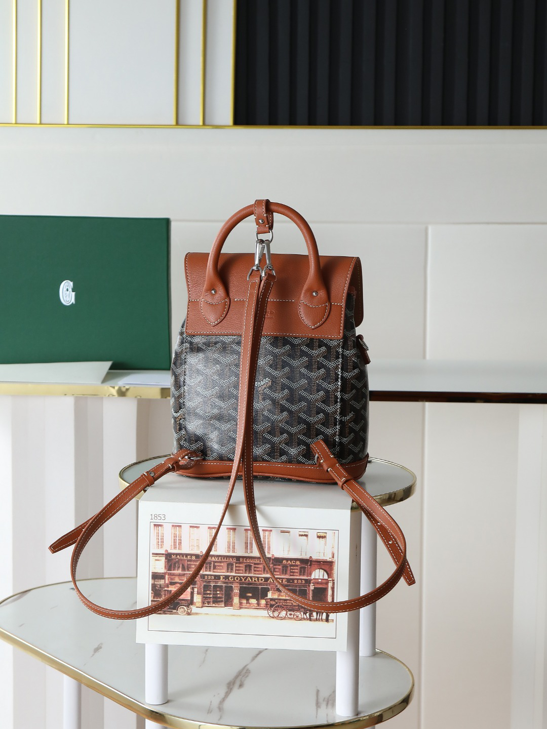 Goyard Aln Mini Backpack 020194