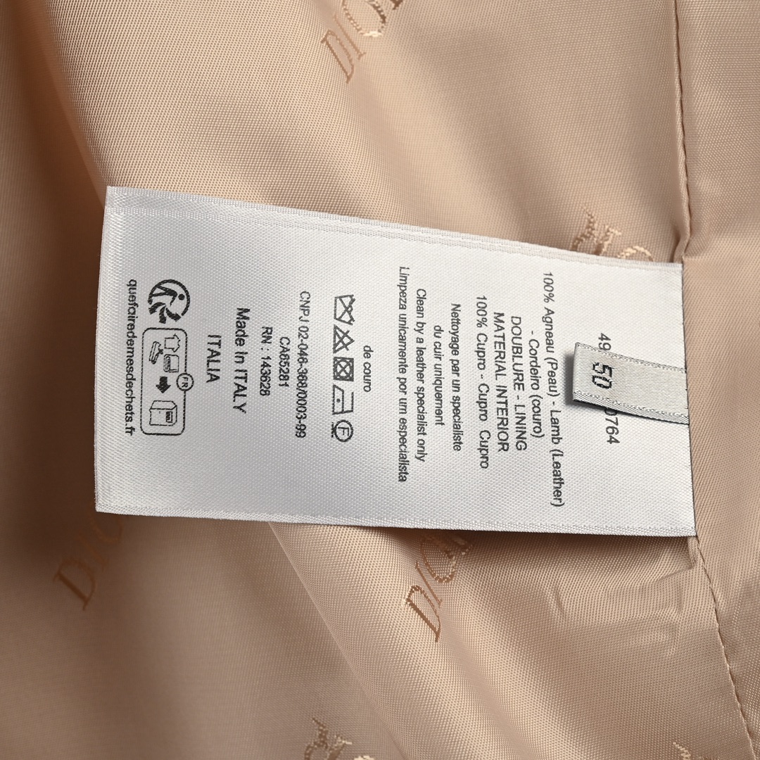 Dior 24Fw pocket suede jacket