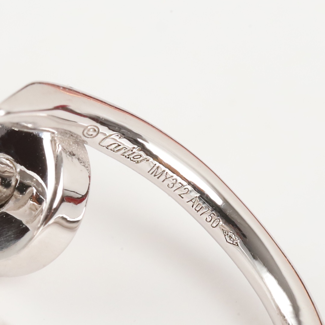 Cartier nail earrings
