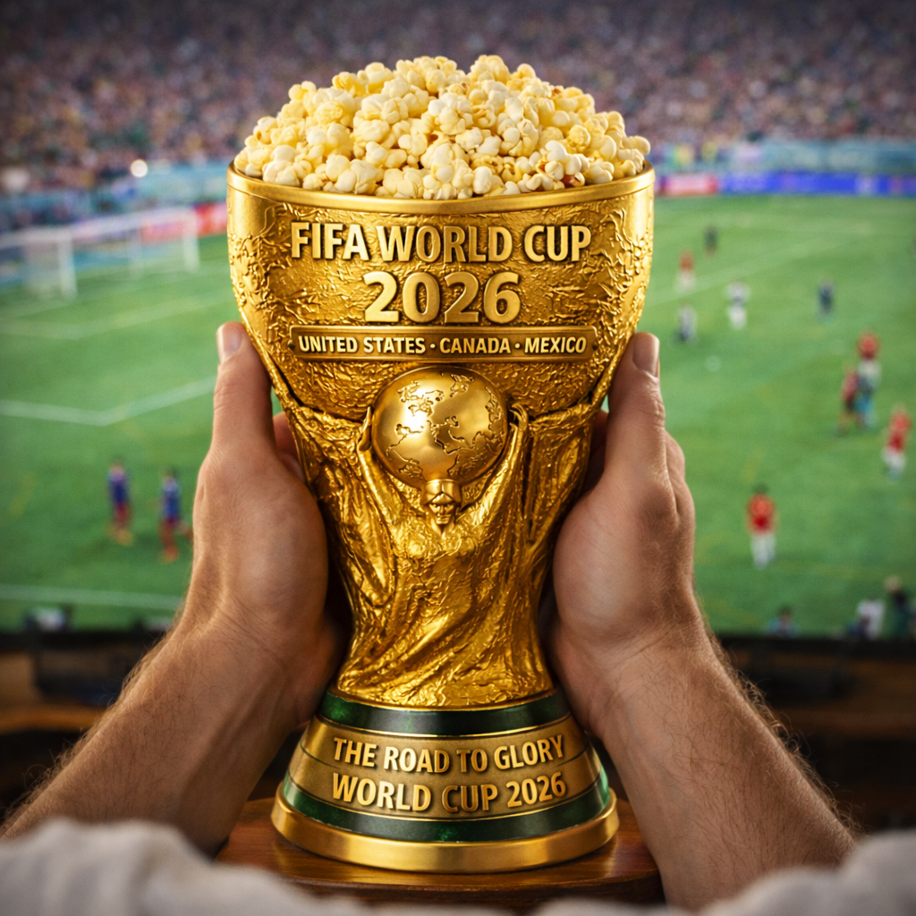 2026 FIFA World Cup Popcorn Bucket
