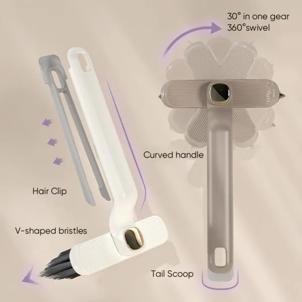 ✨Buy 3 Get 2 FREE & FREE SHIPPING--Multi-Function Rotating Crevice Cleaning Brush