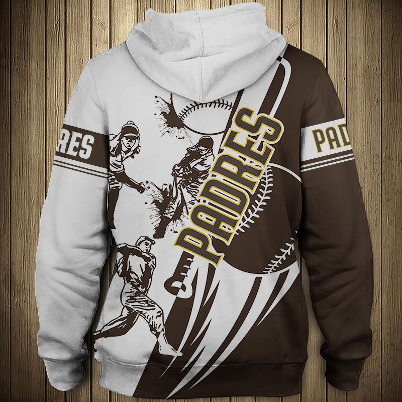 SAN DIEGO PADRES 3D HOODIES SDP006