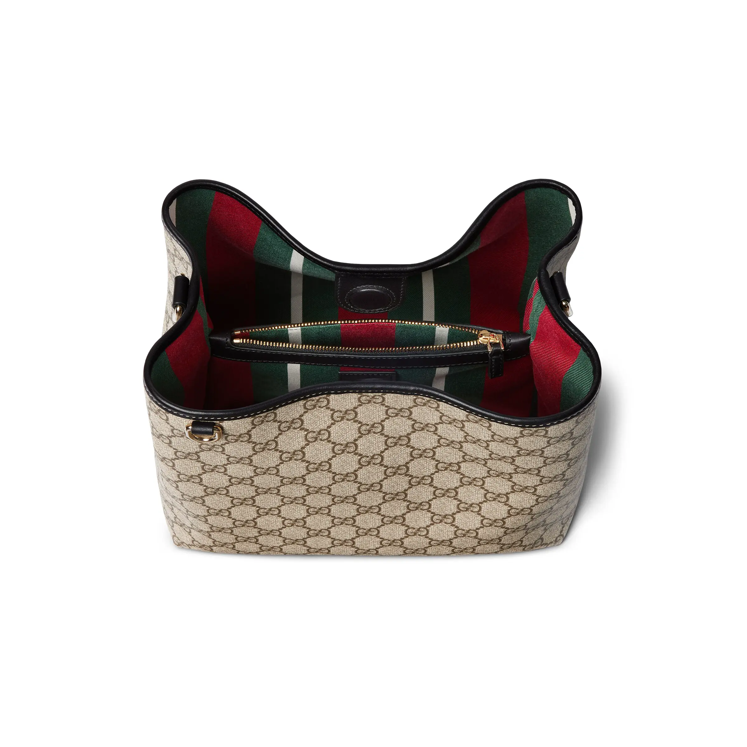 Gucci GG Emblem Medium Bucket Bag815103 FAD6L 9741