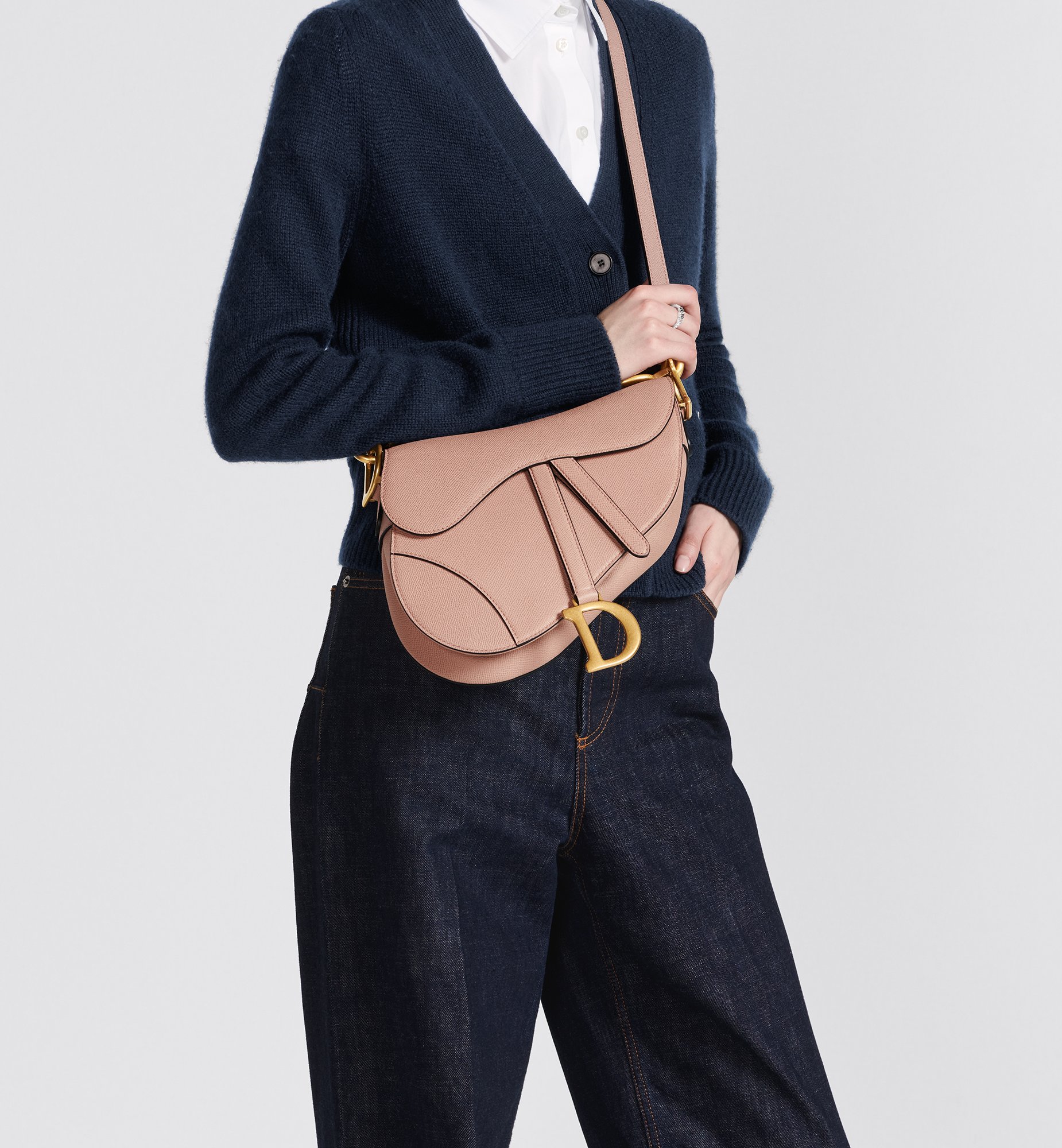 Dior Saddle Bag (with Shoulder Strap) M0455CBAA_M50P