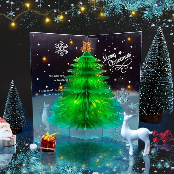 🎁Christmas Gift🔥50% OFF-Christmas Tree 3D Pop-Up Card