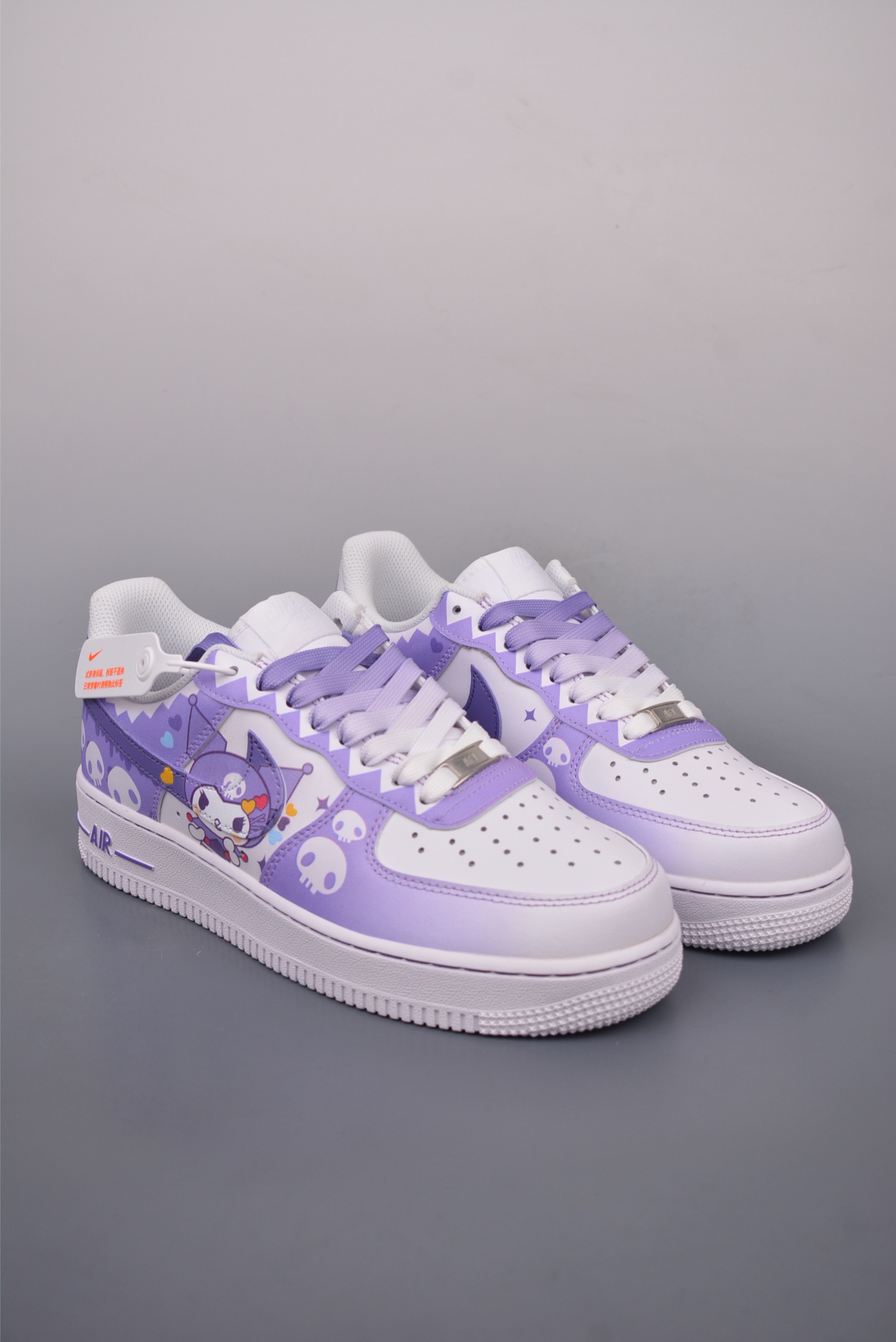 Nike Air Force 1 07 Low Little Witch Joint White and Purple CW2288-111