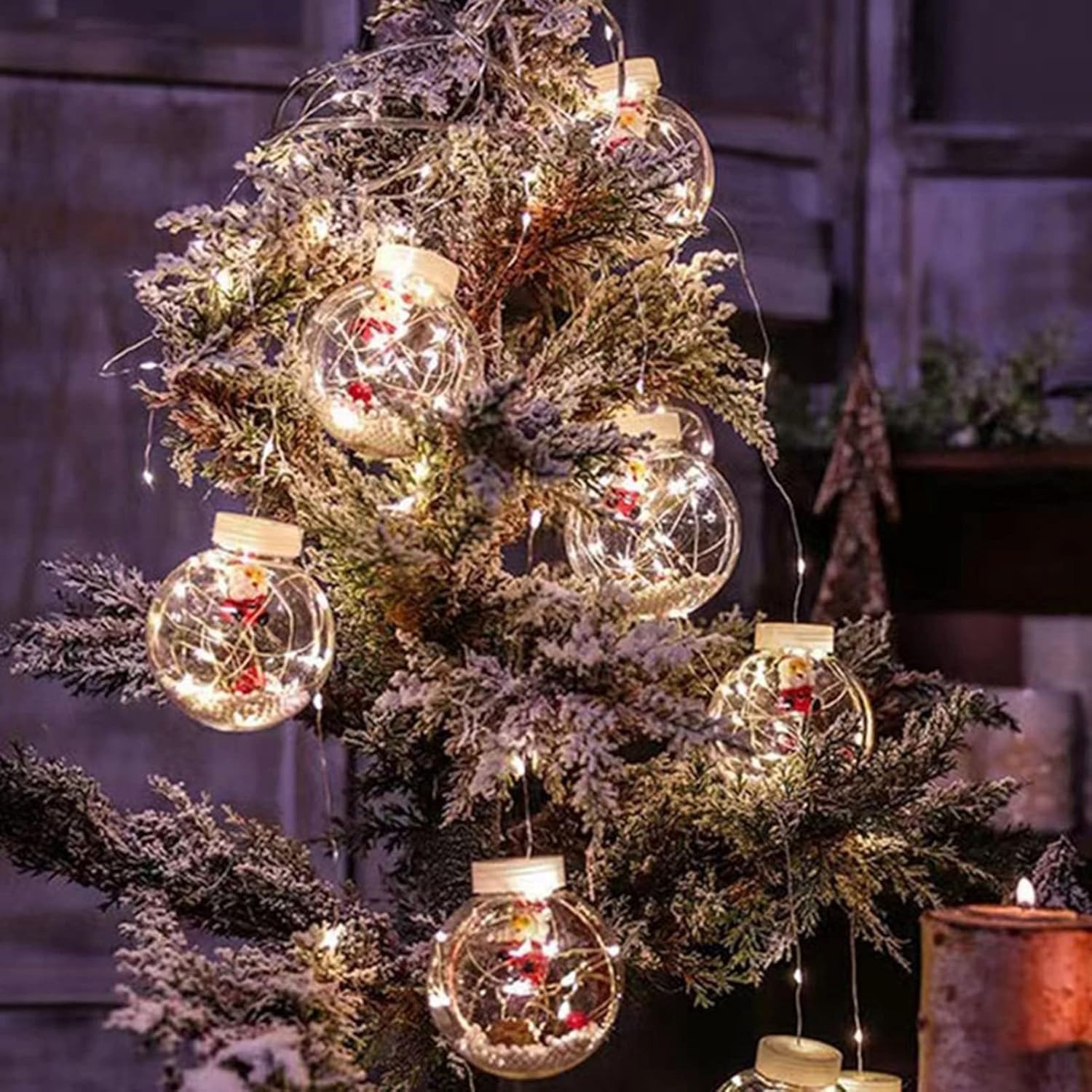 ⚡Flash Sale⚡10 LED Christmas tree wish ball lights