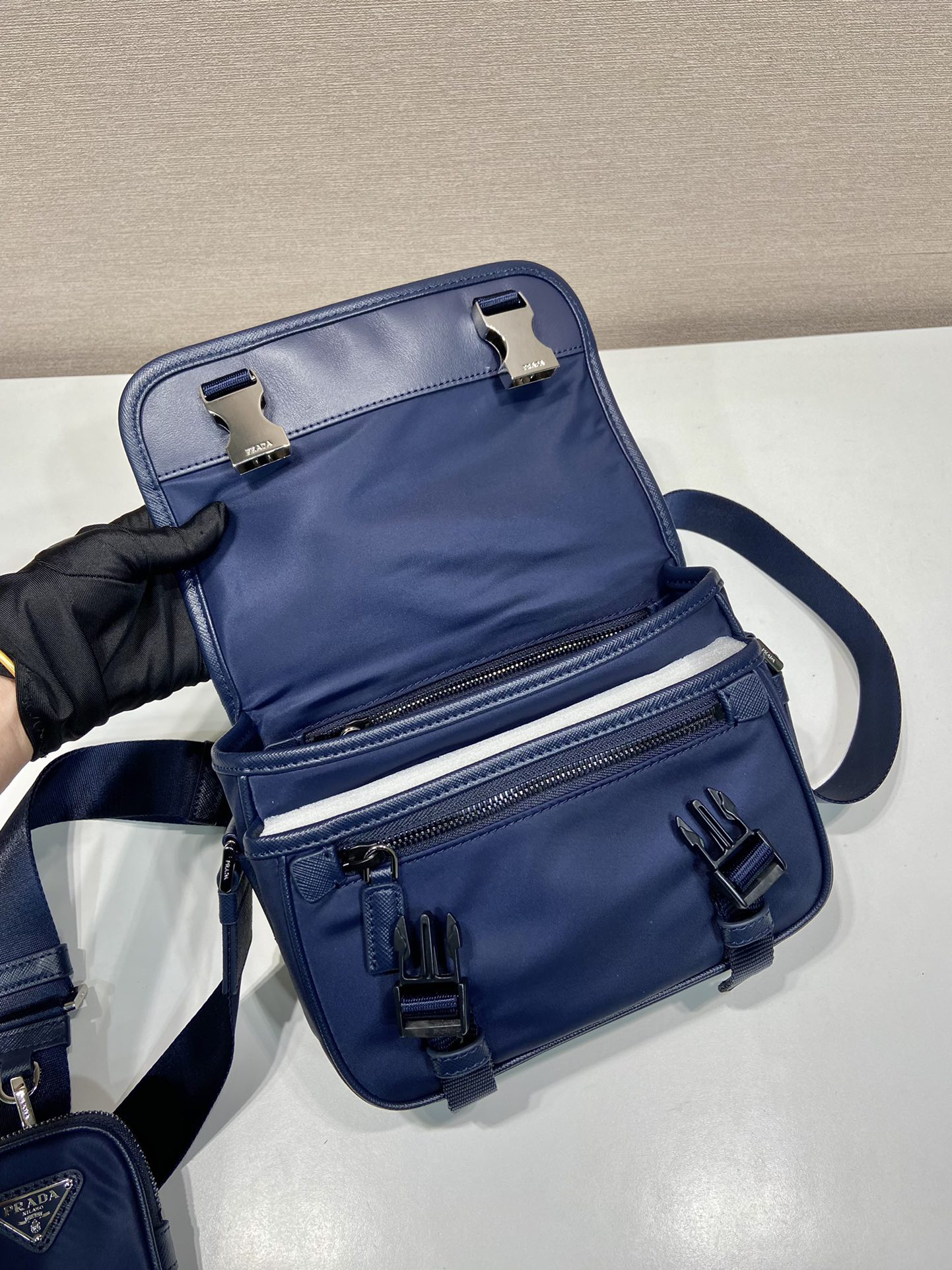 Prada 3 in 1 messenger bag 2VD034